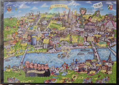 Jacques Tilly`s Bonn-Puzzle beim Bonn-Shop Vivatsgasse