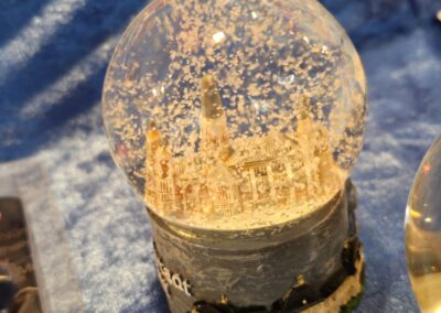 Sturm in der Bonn-Schneekugel beim Bonn-Shop Vivatsgasse