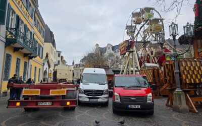 Änderung der Lieferzeiten in der Fußgängerzone