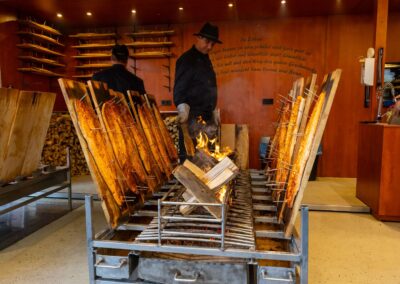 Flammlachs der Familie Lorenz