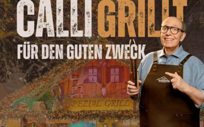 Calli grillt für einen guten Zweck!