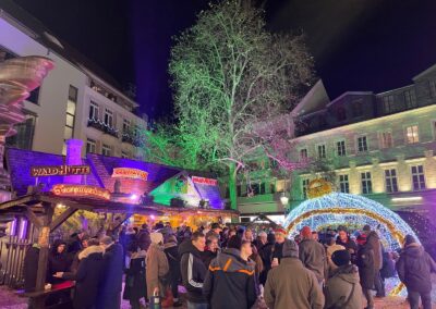 Waldhütte von Rudolf K. Barth auf dem Remigiusplatz